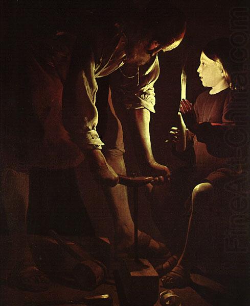 Joseph the Carpenter, Georges de La Tour